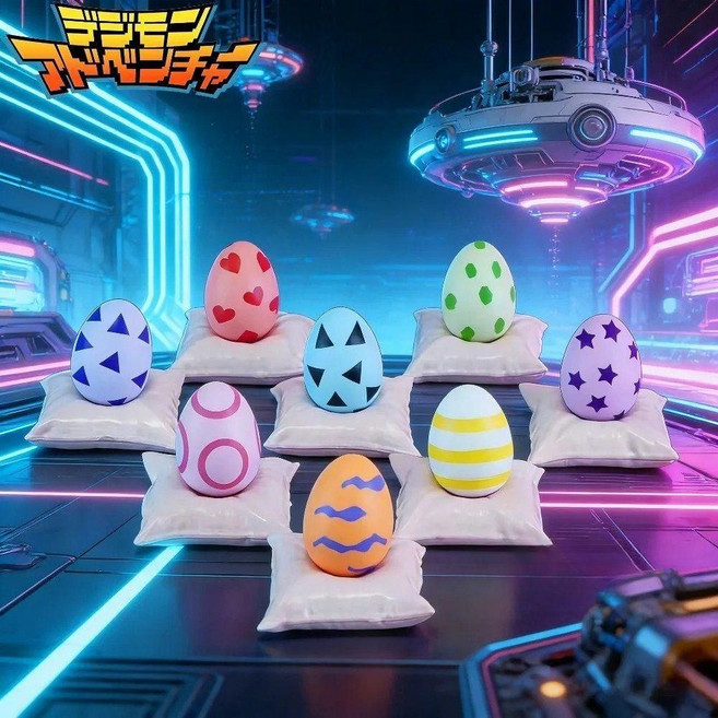 디지몬어드벤처 디지타마 디지몬알 피규어 굿즈 세트