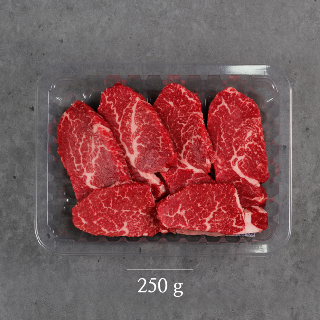 (냉동암소)한우 1등급 안심 기획(250g+250g), 2개