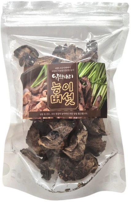 어떤요리에도 칭찬일색! 건조 능이버섯 자연산, 40g, 1개 - 쿠팡
