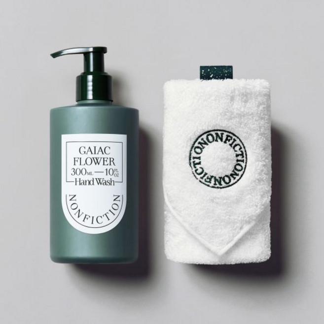 논픽션 핸드타올증정 가이악플라워 핸드워시 300ml, Thank you