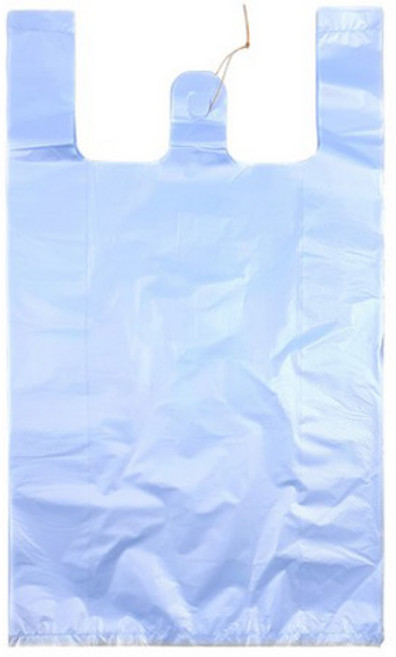 월드크린 손잡이 비닐봉투 하늘, 40L, 100개