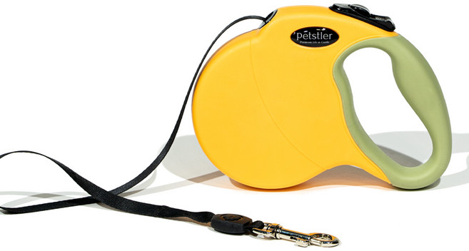 페슬러 반려견 자동 리드줄, 프레쉬 오렌지, 1개