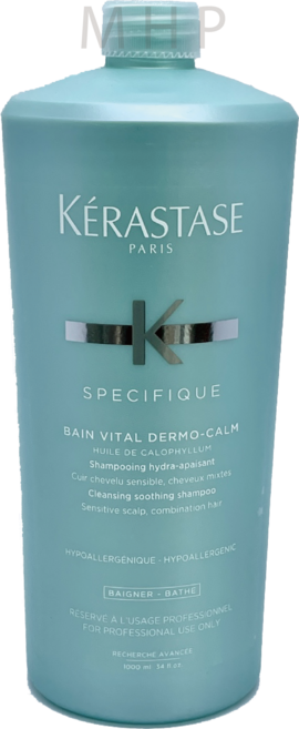 [민감두피용 진정샴푸] kerastase 케라스타즈 방 비탈 대용량 1000ml(26년8월까지 펌프미포함), 1개