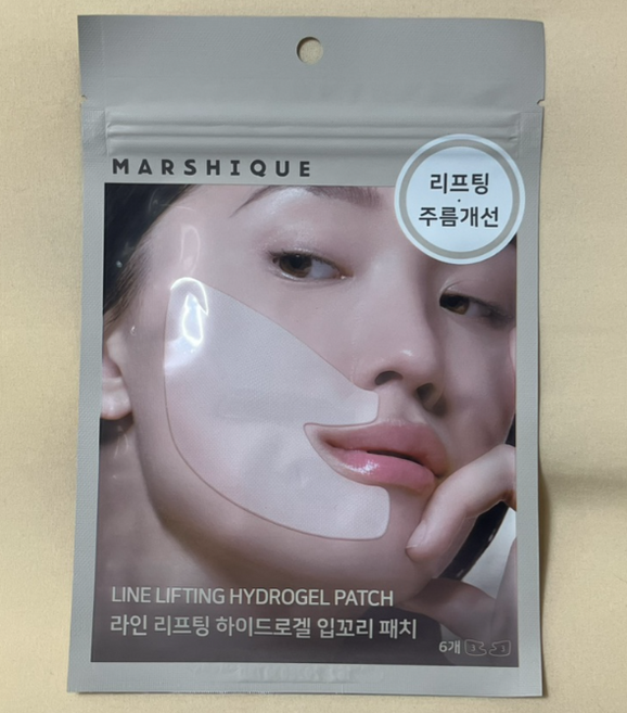 마르시끄 라인 리프팅 하이드로겔 입꼬리 패치, 6개입, 1개
