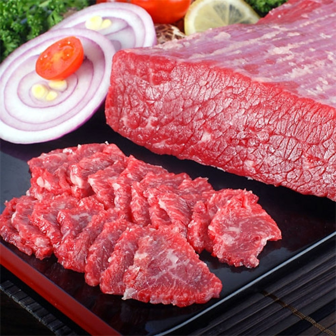 [건우축산] 국내산 한우 양지 국거리용 500g, 1개