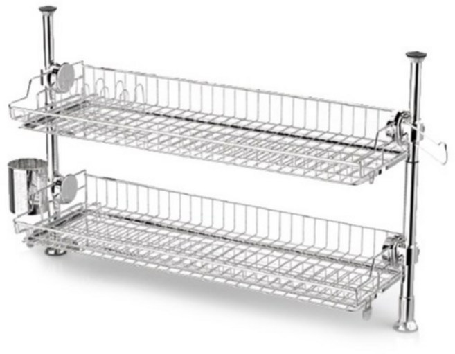 스타픽스 원터치 싱크선반 890 올스텐, 2단, 2개