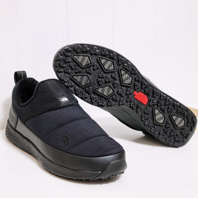 국내매장판 노스페이스 패딩 운동화 남성 여성 겨울 슬립온 하이드로 스토퍼 접지력 방한화