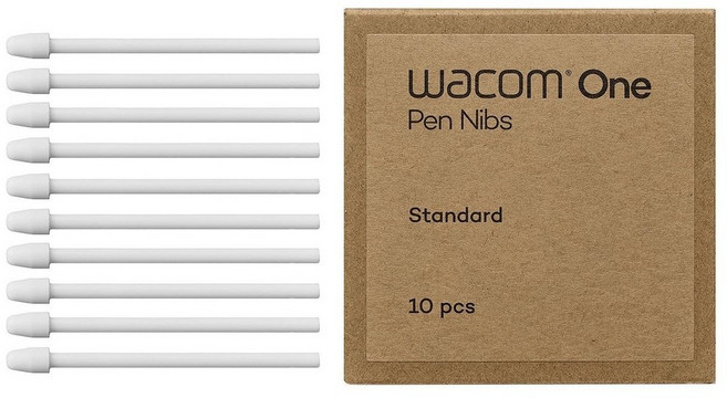 와콤원2 기본 표준펜심 ACK24911Z, 10개
