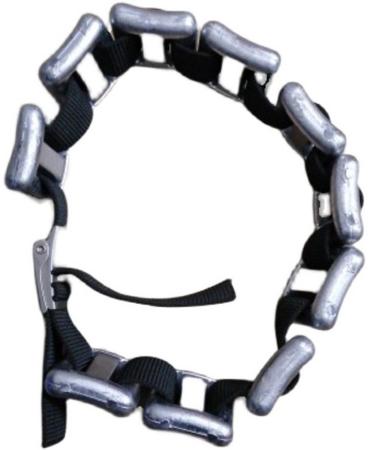 선호그룹 납벨트 프리다이빙 랍스터 납벨트 넥 웨이트 다이빙 벨트 웨이트벨트 웨이트조끼 납 주머니 랍스터넥웨이트 납구슬, 실버