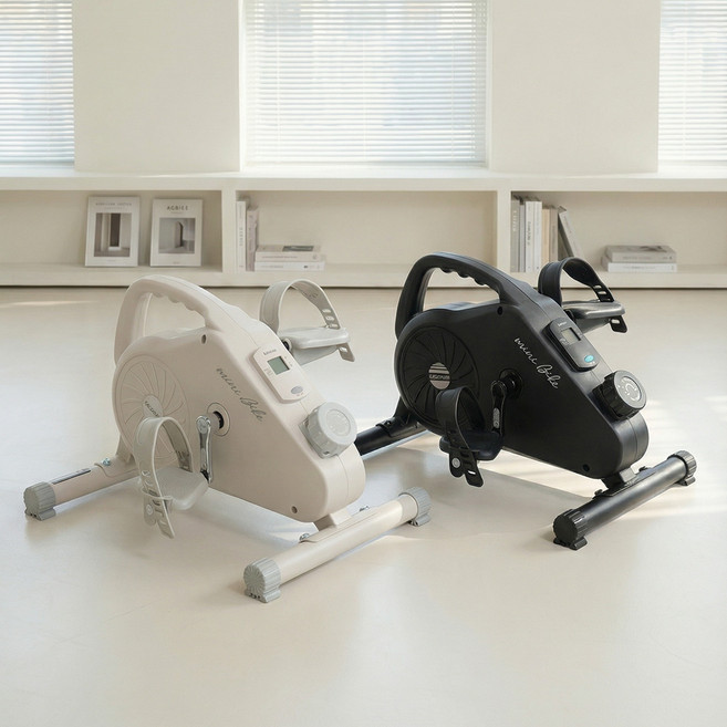 이고진 미니 헬스자전거, HM980, 블랙