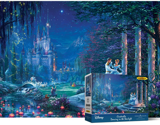 퍼즐라이프 디즈니 신데렐라 킨케이드 1000조각 직소퍼즐 PL7005D, 1개, 퍼즐단품, 1000피스
