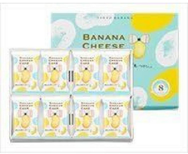 도쿄 바나나 치즈케이크 일본간식 8개입, 1박스