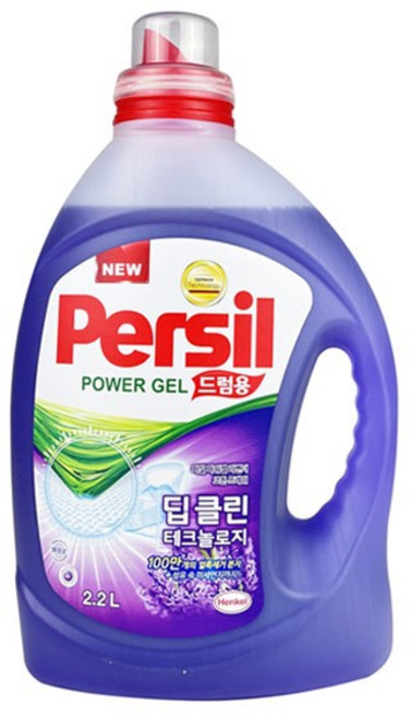 퍼실 라벤더 2.2L 드럼용 -TJ 세제 세탁 세탁기세제 액체세제 액체형세제 드럼세탁기 드럼세탁기세제, 1ml, 1개