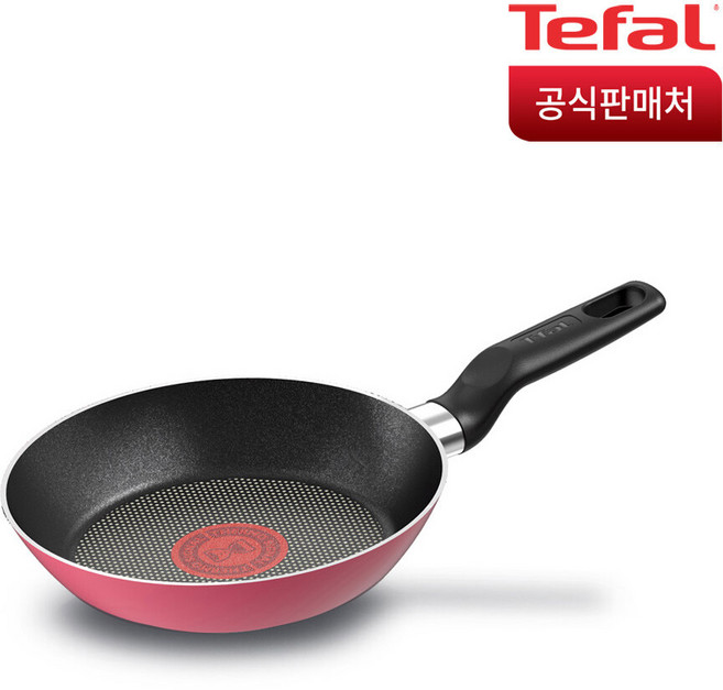 테팔 티타늄1X 뉴인조이 미니 후라이팬 18cm(핑크), 1개, 18cm