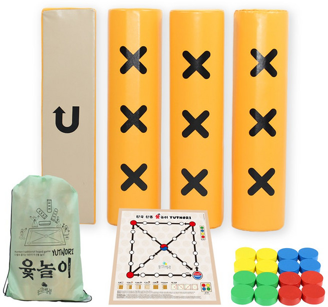 풍선대통령 프리미엄 대형 윷놀이 세트 58cm, 1개