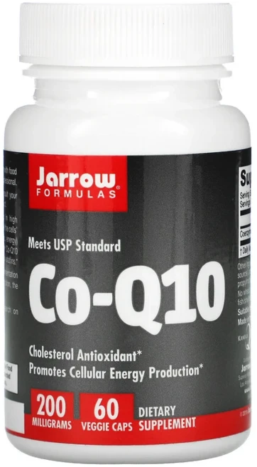 자로우 포뮬러스 Co-Q10 200 mg 60 식물성 캡슐 코엔자임 Q10 유비퀴논, 1개 - 쿠팡
