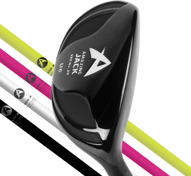 [시타] AJ 어메이징 잭 유틸리티 아이언(5번-9번 피칭웨지) 시타 (1회 2개이내), 핑크(42g 시니어 및 여성용), 5번