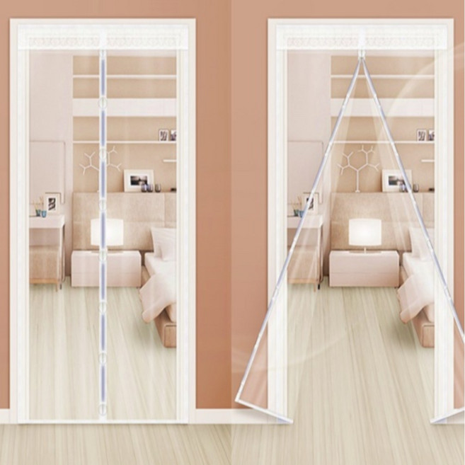 찐노마진몰 방풍 비닐 바람막이 방한 외풍차단 비닐 커튼, 1개