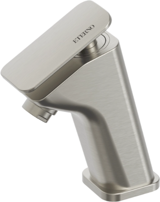 에떼르노수전 무광 니켈 세면대 원홀 수전 E8-1001NBM, 1개