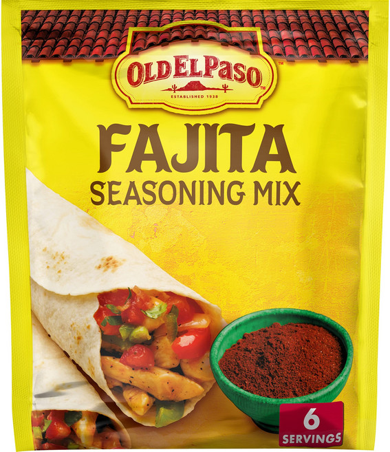 올드 엘 파소 파히타 타코 시즈닝 28 그램 Old El Paso Fajita Seasoning Mix Meal Prep Spices and Seasonings 1 oz P, 1 Ounce (Pack of 1)