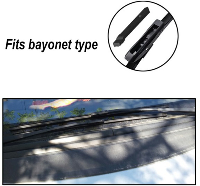 Misima 30 윈드 쉴드 와이퍼 블레이드 시트로엥 C4 그랜드 피카소/C4 2008 프론트 윈도우, 1개