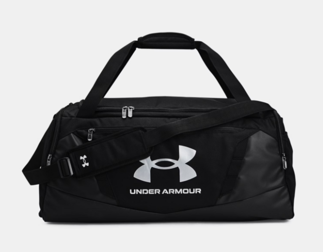 언더아머 더플백 남여공용 빅사이즈 스포츠가방 미디엄 사이즈 짐백 토트백 크로스백 운동 신발 여행 가방, 1개