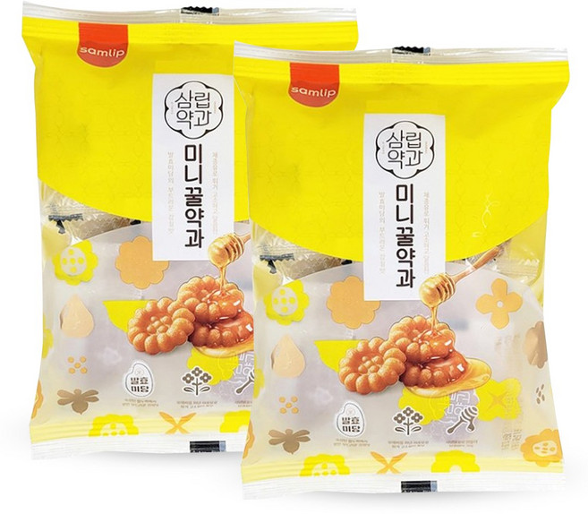 삼립 미니꿀약과, 140g, 2개