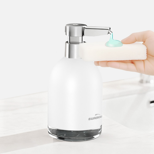 집똑똑이 통세척 젤타입 세제 디스펜서, 화이트, 1개