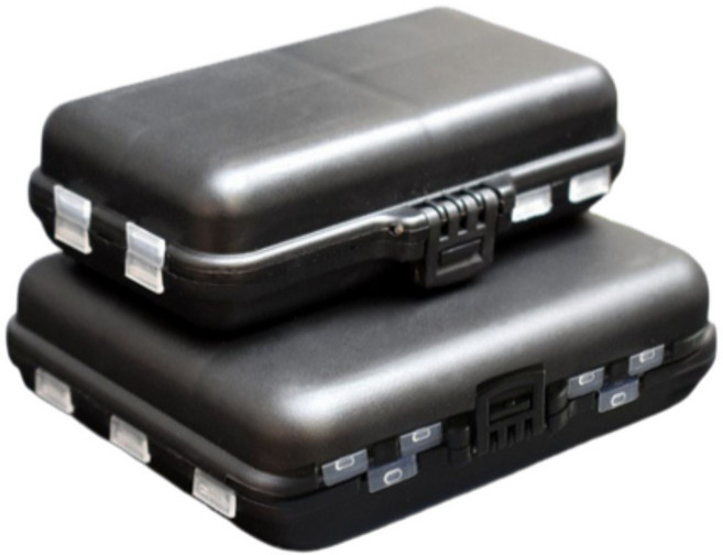 다용도 방수 소품 태클박스 낚시용품, 소형, 1개