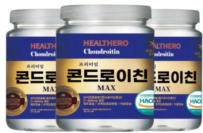 대용량 180정 프리미엄 콘드로이친 MAX 고함량 - 쿠팡