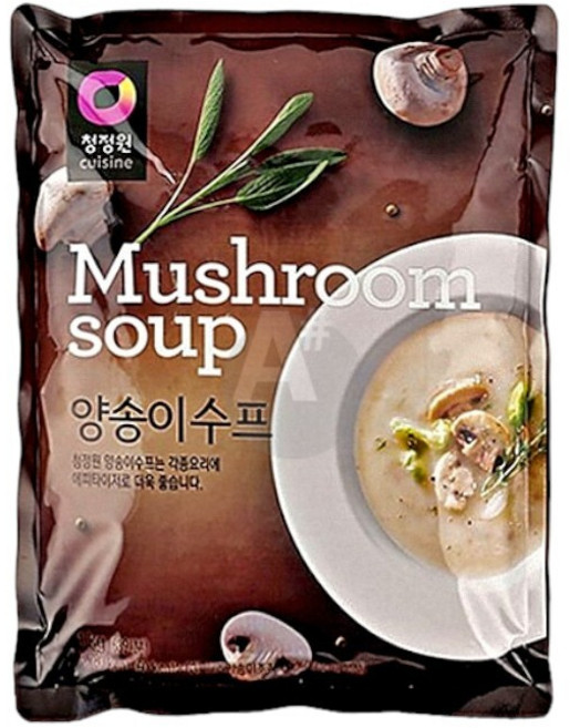 분말스프 스프만들기 식당용식자재 양송이스프 X 대용량 대상 1Kg 5개