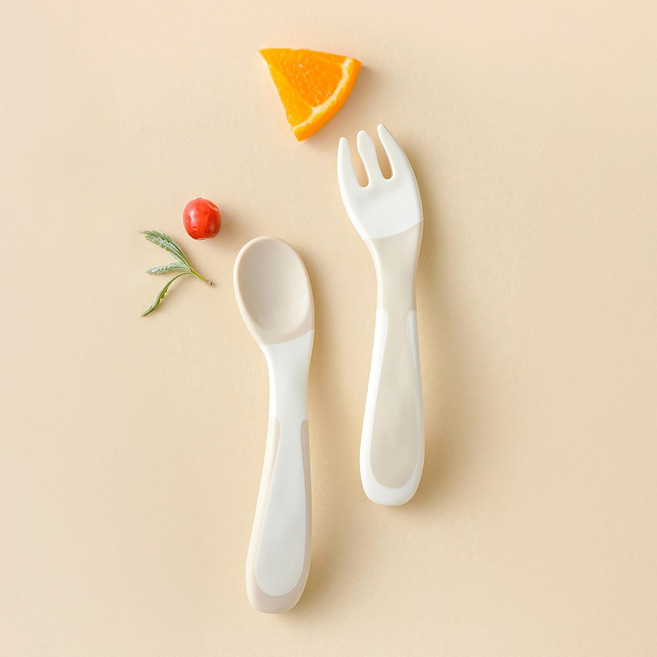 릿첼 TLI 자기주도 스푼포크세트 STEP1 케이스포함 중기 이유식 수저 스푼포크, 1세트, 단품