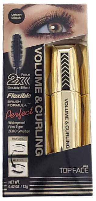 아라탑페이스 볼륨&컬링 마스카라, 1개