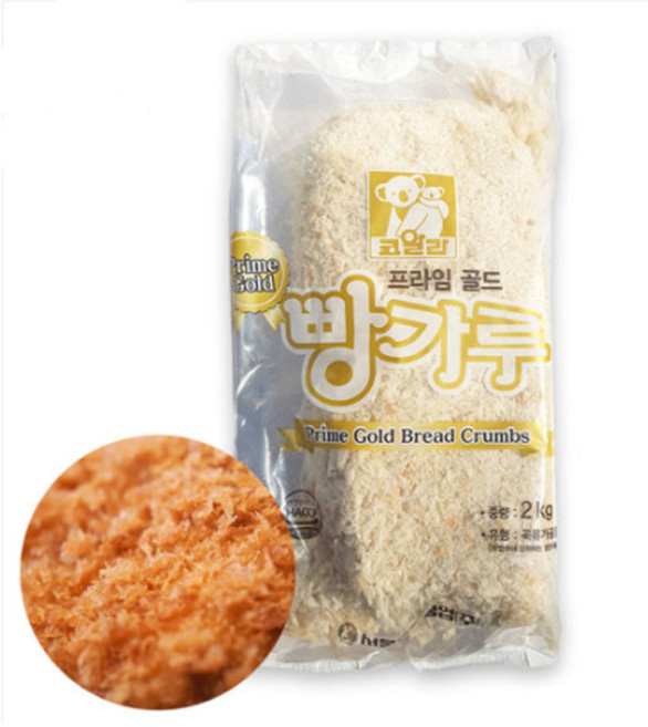 코알라 프라임골드빵가루 (2kgX5개), 2kg, 단일 수량