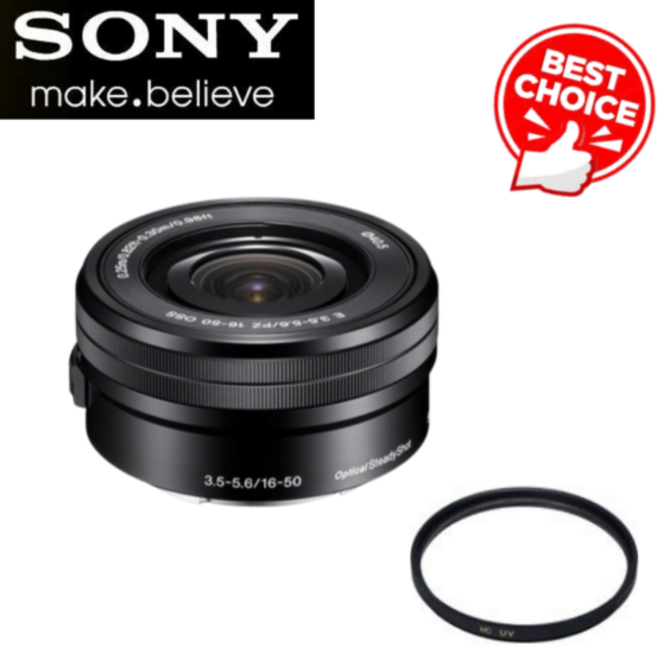 소니 E PZ 16-50mm F3.5-5.6 OSS+MCUV필터/SEL1650/번들렌즈/블랙/DN