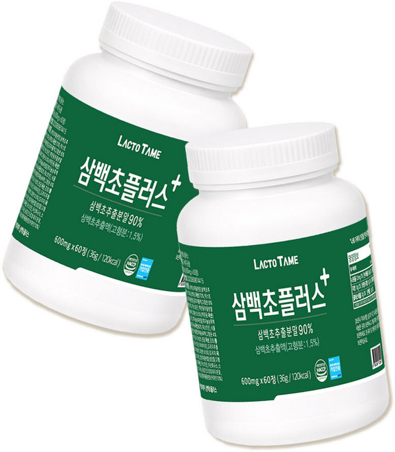 삼백초 곰피 맥문동 흑마늘 인진쑥 도라지 정제 LTTM, 2개, 60회분