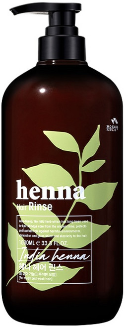꽃을든남자 헤나 저자극 헤어 린스 1000ml, 1L, 1개