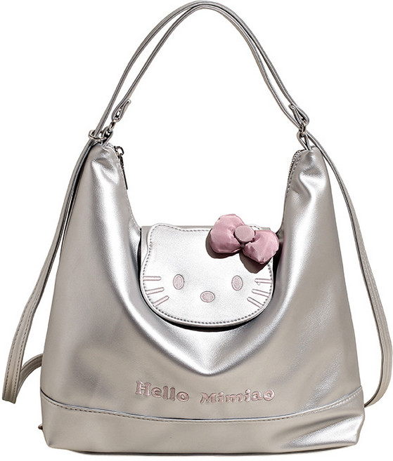 Sorpci헬로키티 여성용 다기능 크로스백 겸용 백팩