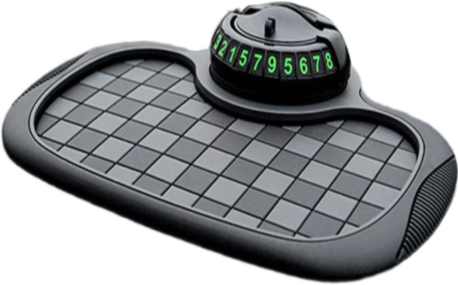 토르반 미끄럼방지 핸드폰거치 차량용논슬립패드, 그레이+블랙, 1세트