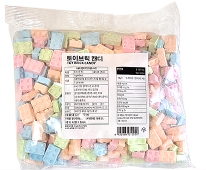 토이 브릭 캔디 (1kg), 1kg, 1개