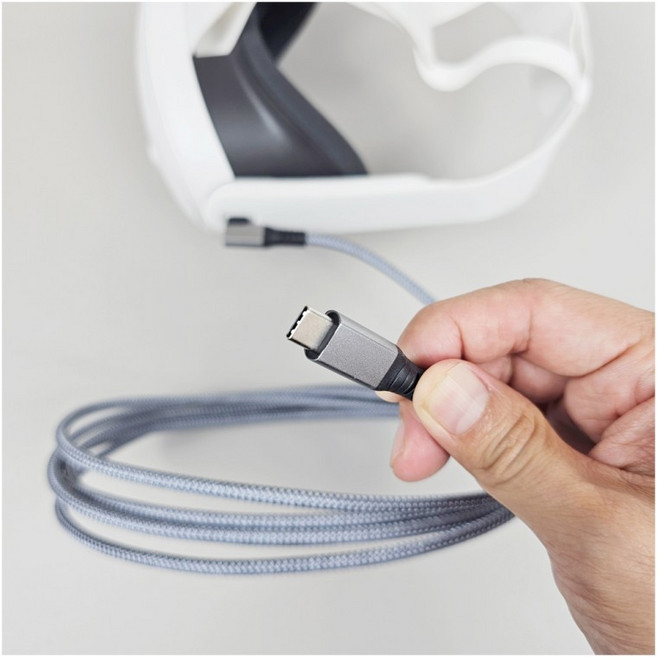 3m 5m 메타퀘스트3 링크케이블 데이터 AtoC 충전 오큘러스퀘스트2 피코 PC연결, 1개