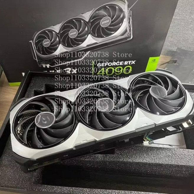 MSI RTX 4090 24G VENTUS 3X OC 완시다 그래픽 카드 케이스 컬러 박스 포함 본체