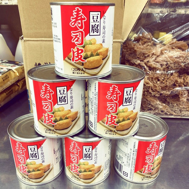 日本 豆皮壽司皮, 1個, 1罐60片