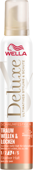웰라 WELLA Deluxe 헤어 무스 웨이브 & 컬, 1개, 200ml