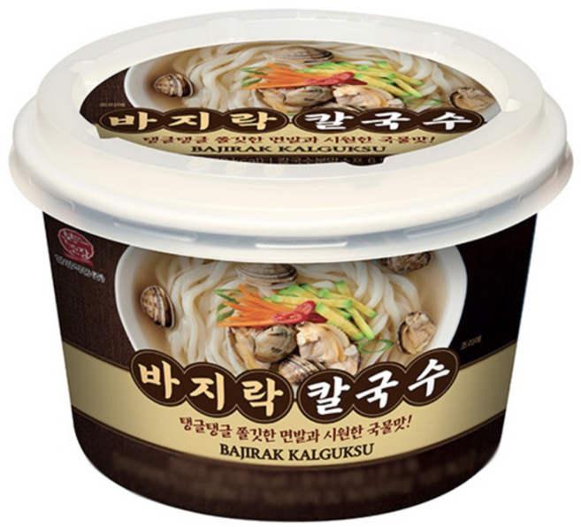 한일 본고장 바지락 칼국수, 200g, 3개