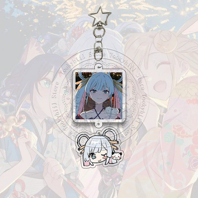 초가구야공주 달빛 정원 가구야 이로하 루나미 야치요 아크릴 키링, 15