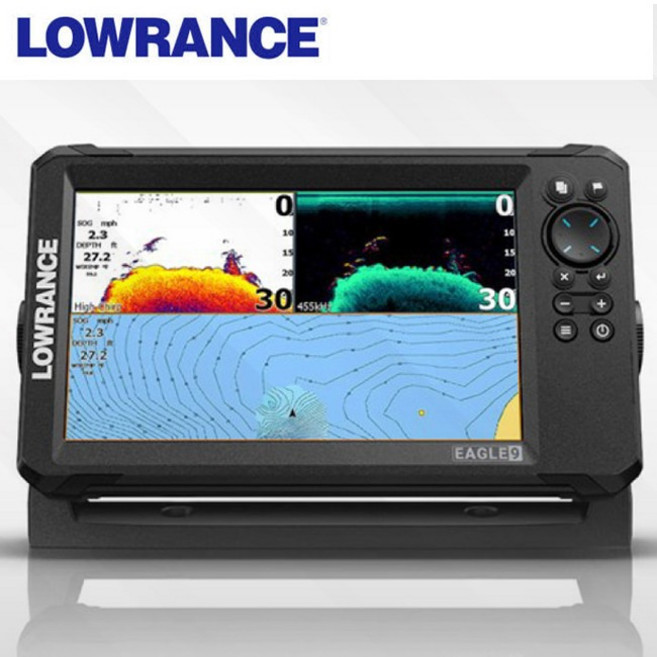 한글 정품 로렌스 이글 9 HDI 50/200 어군 탐지기 금호마린정품 플로터 보트 어탐기 프로타 프로터 플로타, 1개