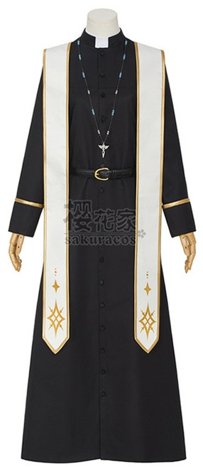 니지산지 버츄얼 유튜버 카나에 신부복 코스프레 의상