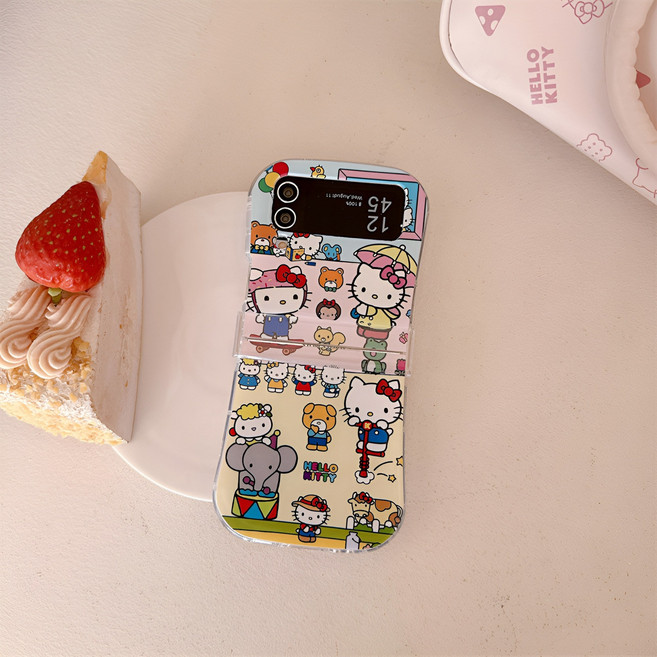 갤럭시z플립5 z플립6 z플립7 힌지보호 큐티 핸드폰케이스