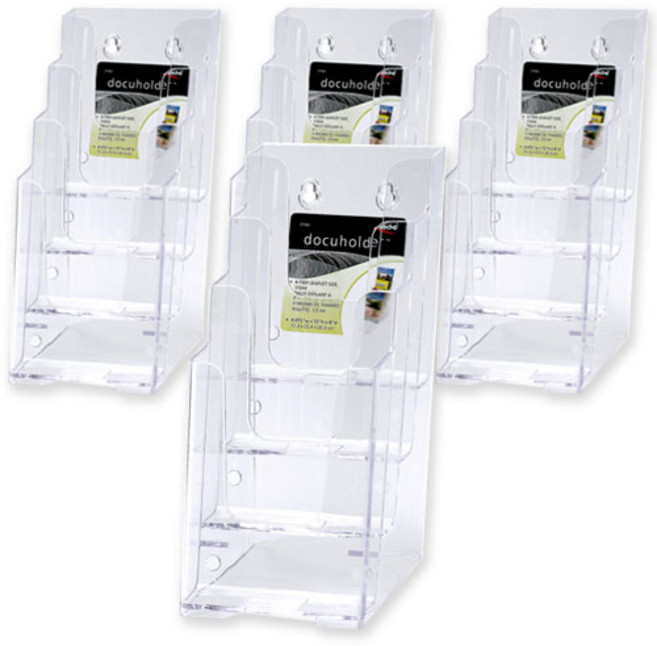 아트사인 카탈로그 꽂이 4단 A6, 4개